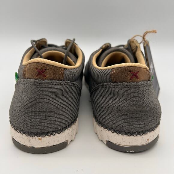 Twisted X Zero-X Lace-Up Loafer Sneakers Mens 8.5 Steel Gray NIB Shoes MZX0006 - Picture 4 of 16